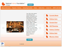 Tablet Screenshot of kidneyhi.org